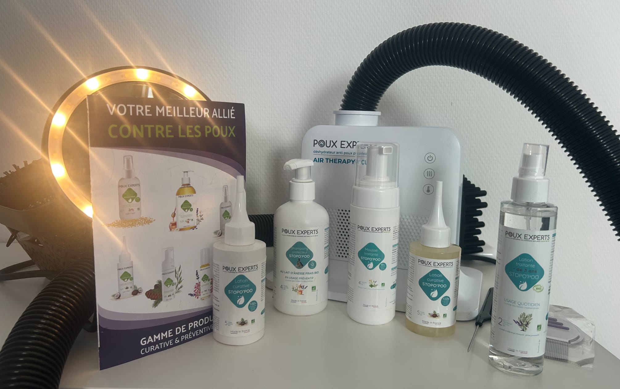 Traitement anti-poux pour enfant